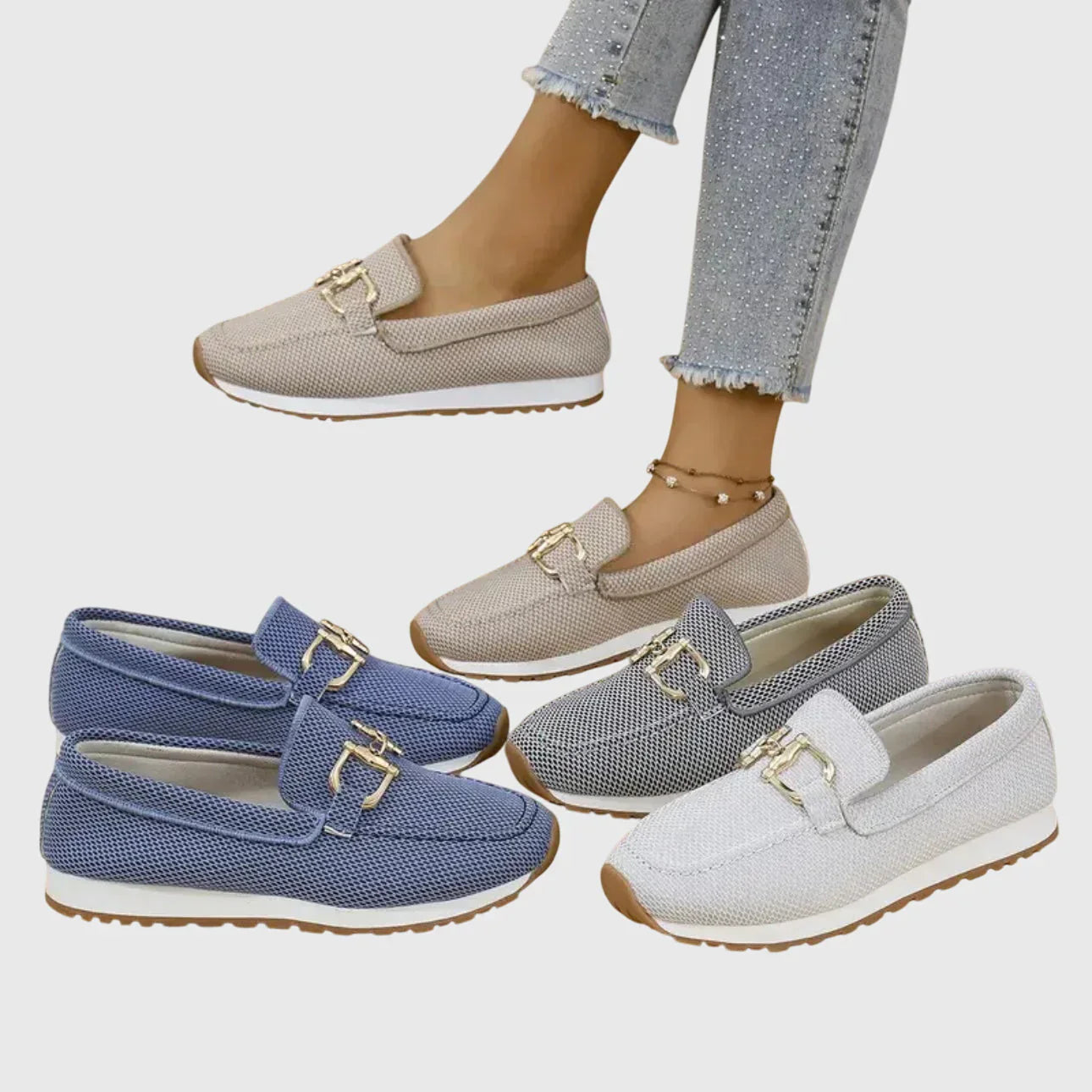 Irisparedes |Baskets style mocassin 2 pour 1 (Achetez-en 2 pour le prix d'1)