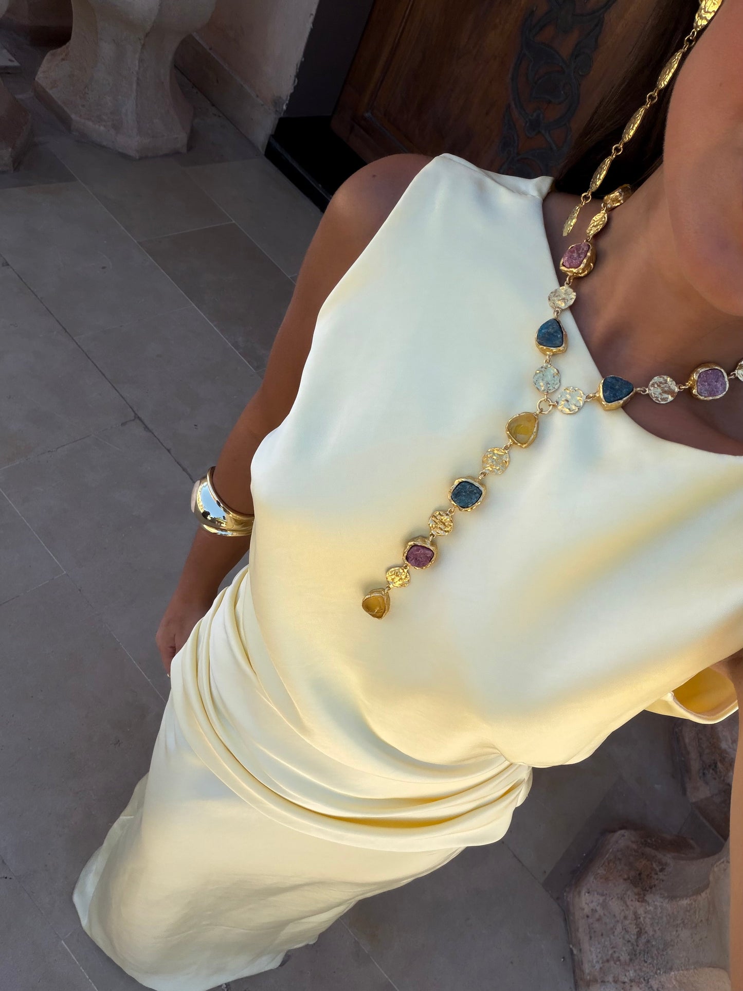 Robe Medina Jaune Clair