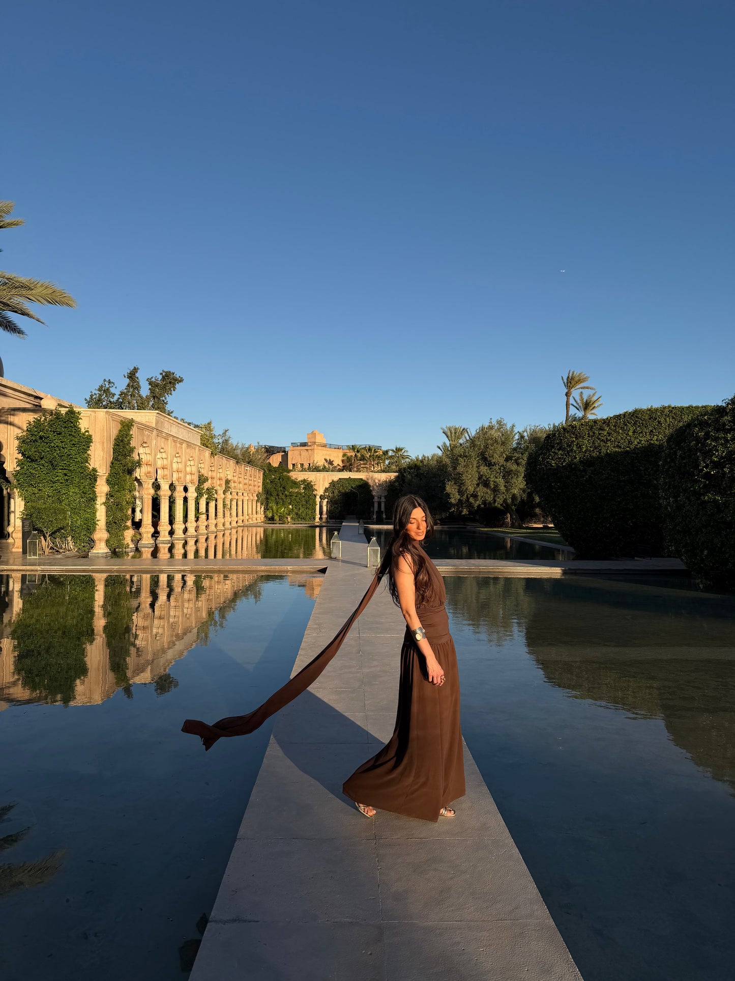 Robe Paloma Marron
