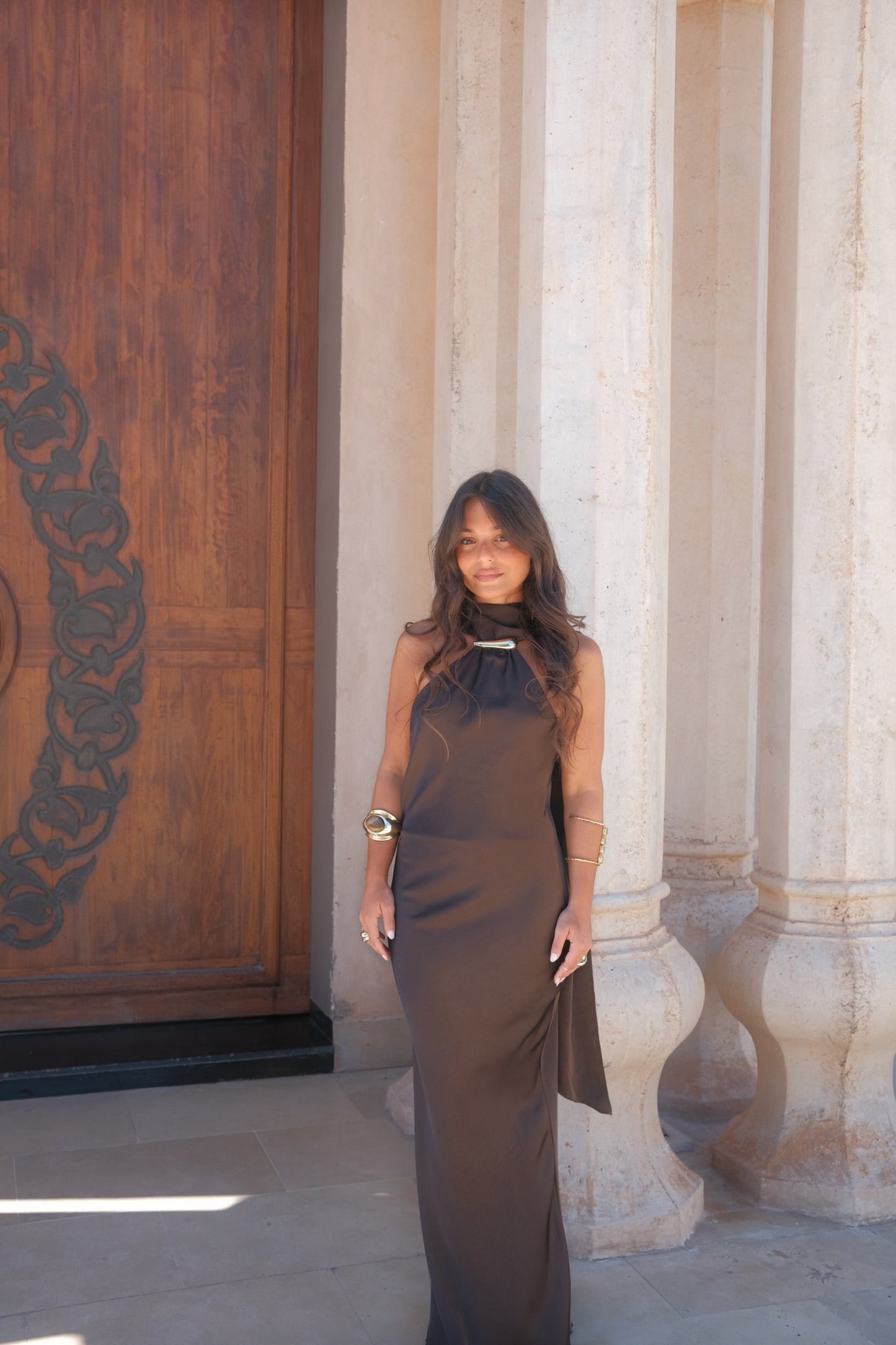 Robe Safira Marron