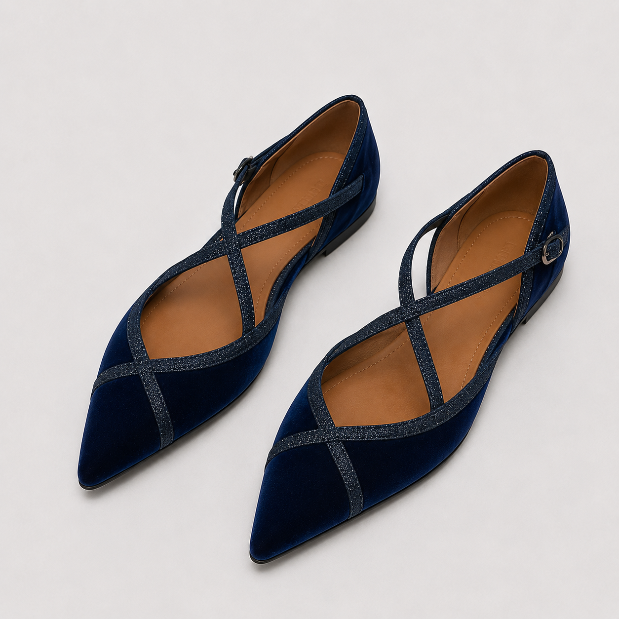 Noëlle | Mocassins Chics Bleu Marine