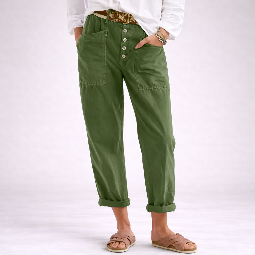 AURAVESSA – Pantalons à Coupe Décontractée Pour Un Confort Au Quotidien