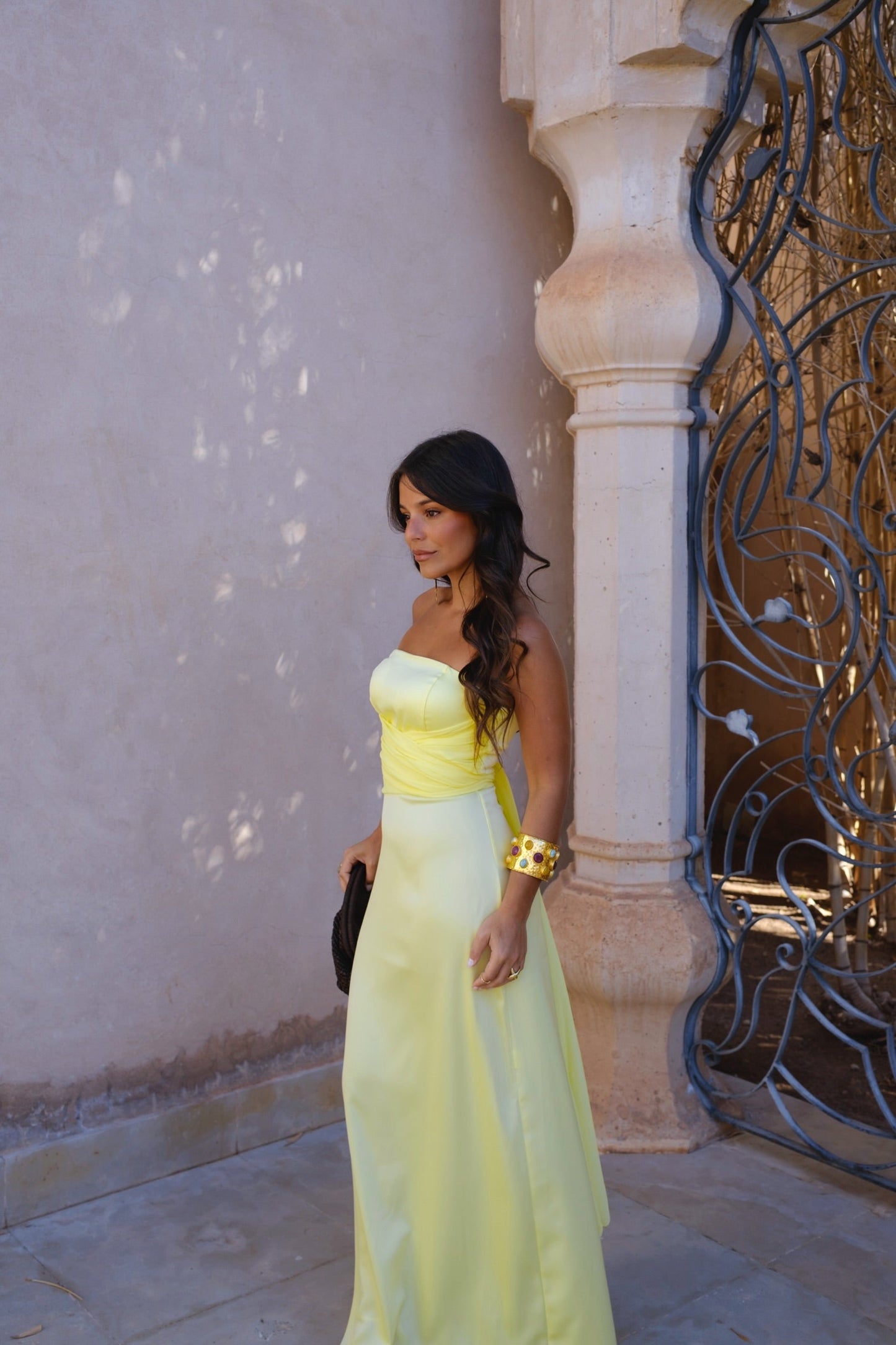 Robe Triana Jaune