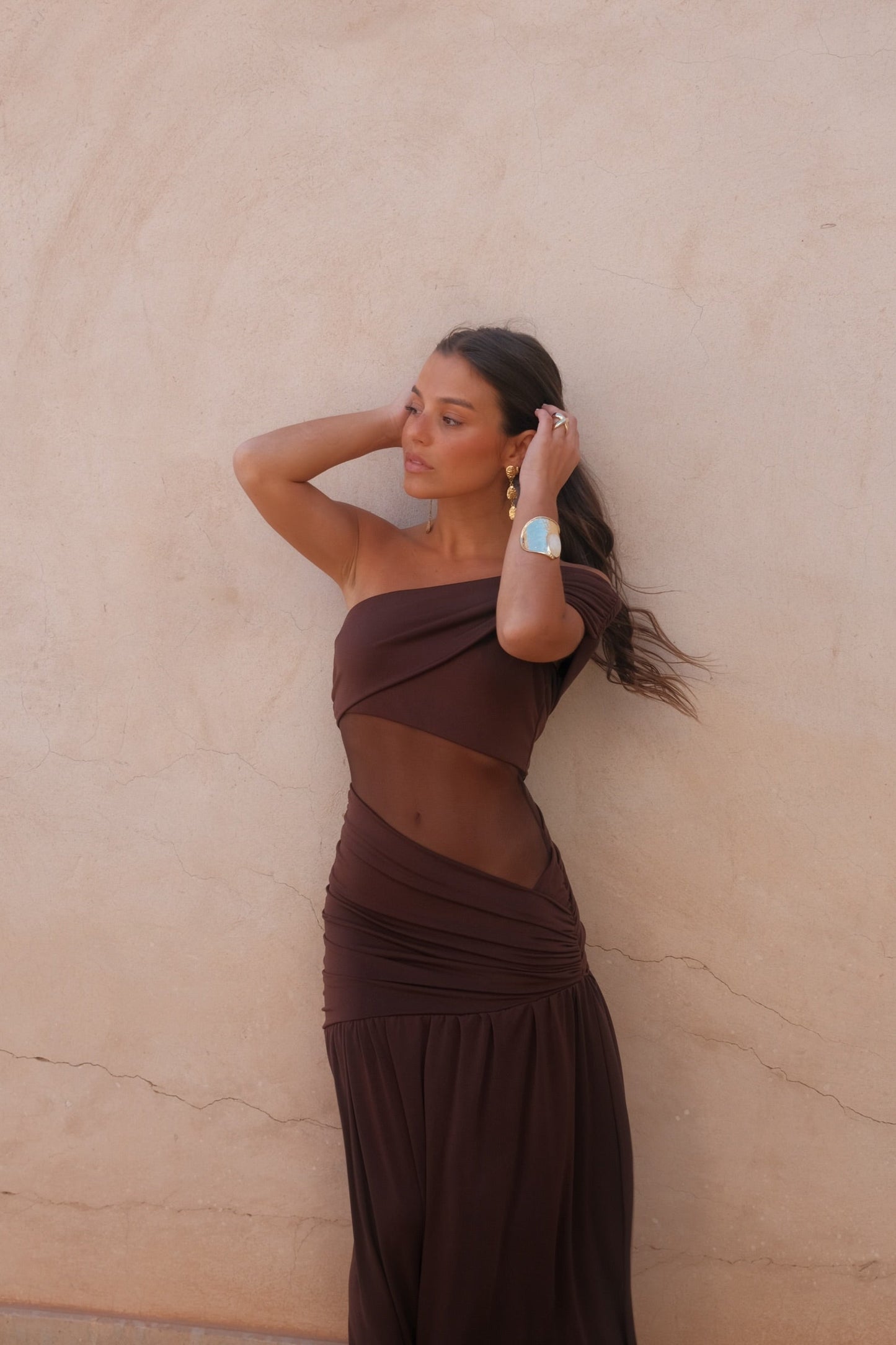 Robe Dune Marron
