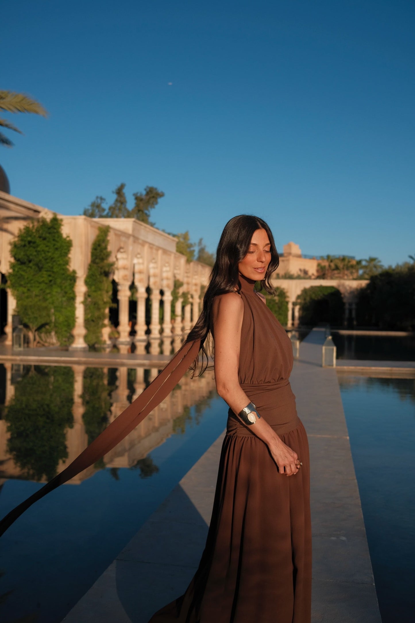 Robe Paloma Marron