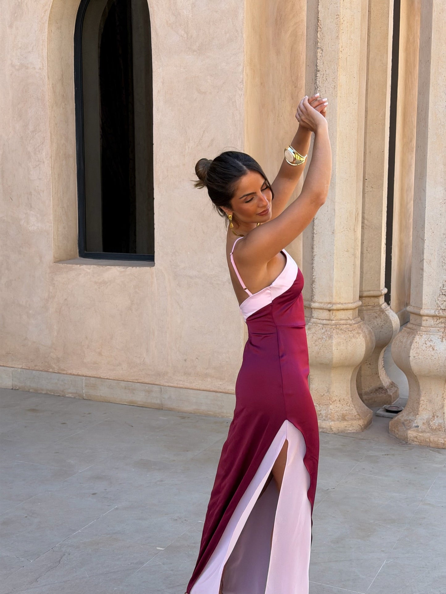 Robe Oasis Bordeaux