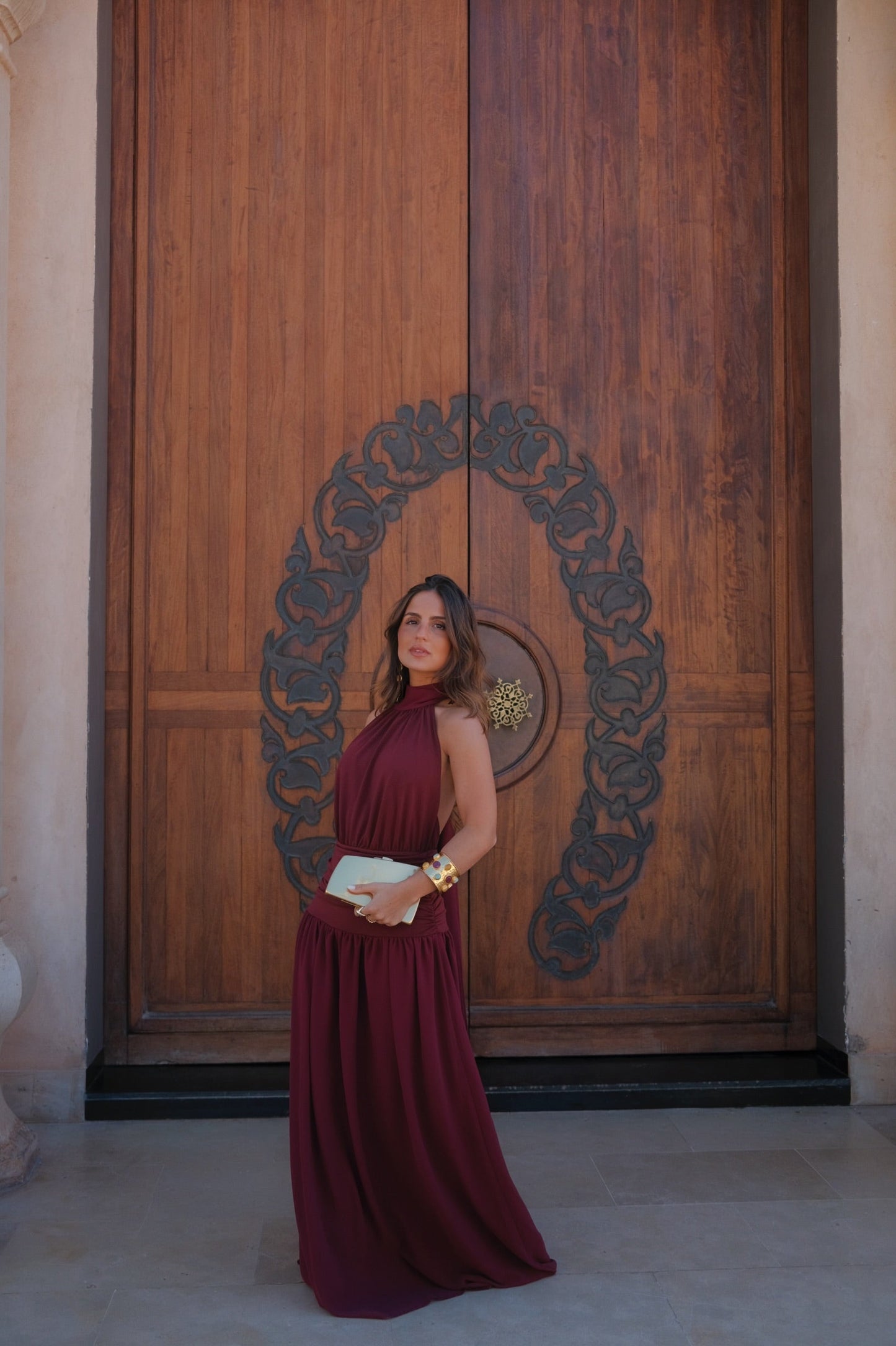 Robe Paloma Bordeaux