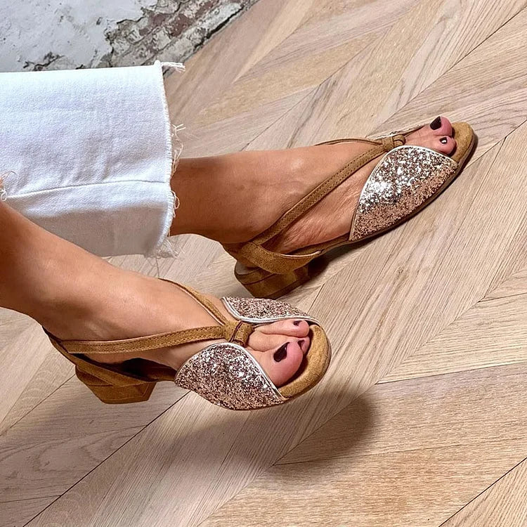 Sandales À Strass
