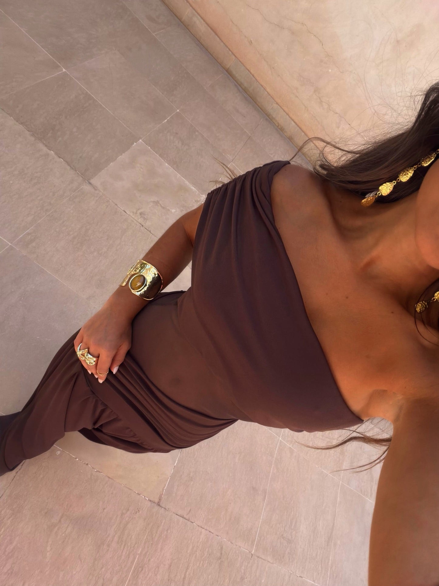 Robe Dune Marron