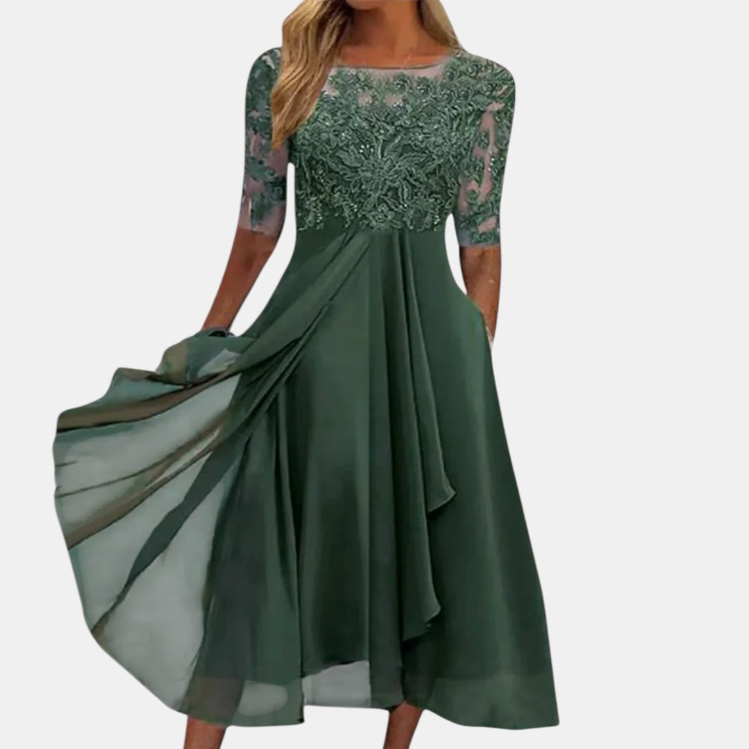 Kara | Robe Élégante en Dentelle