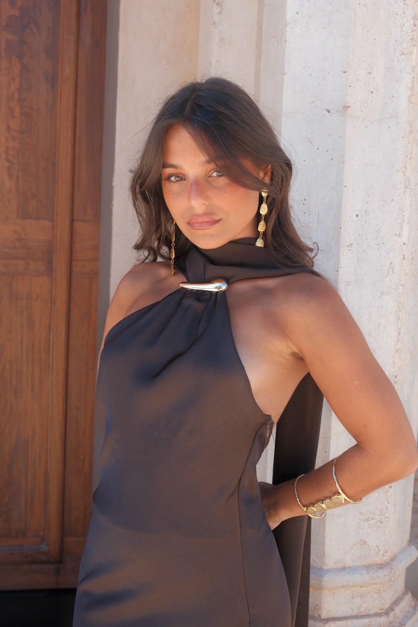 Robe Safira Marron