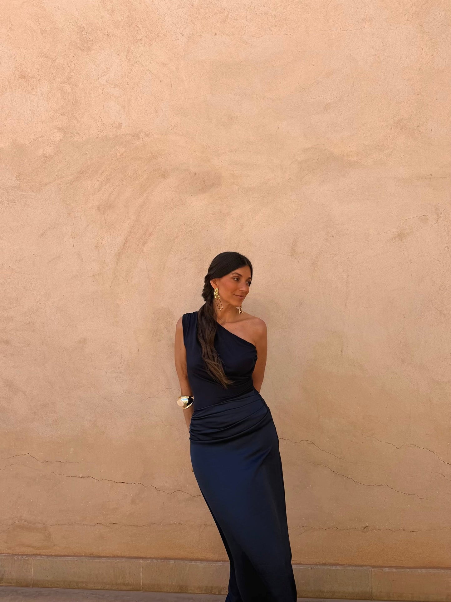 Robe Amira Bleu Marine