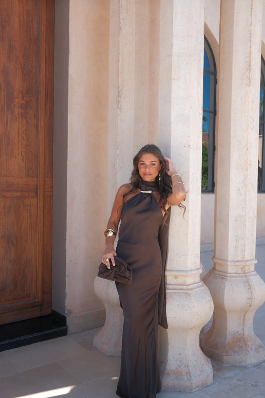 Robe Safira Marron