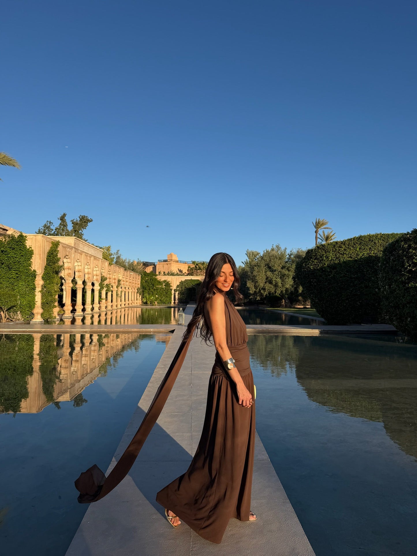 Robe Paloma Marron