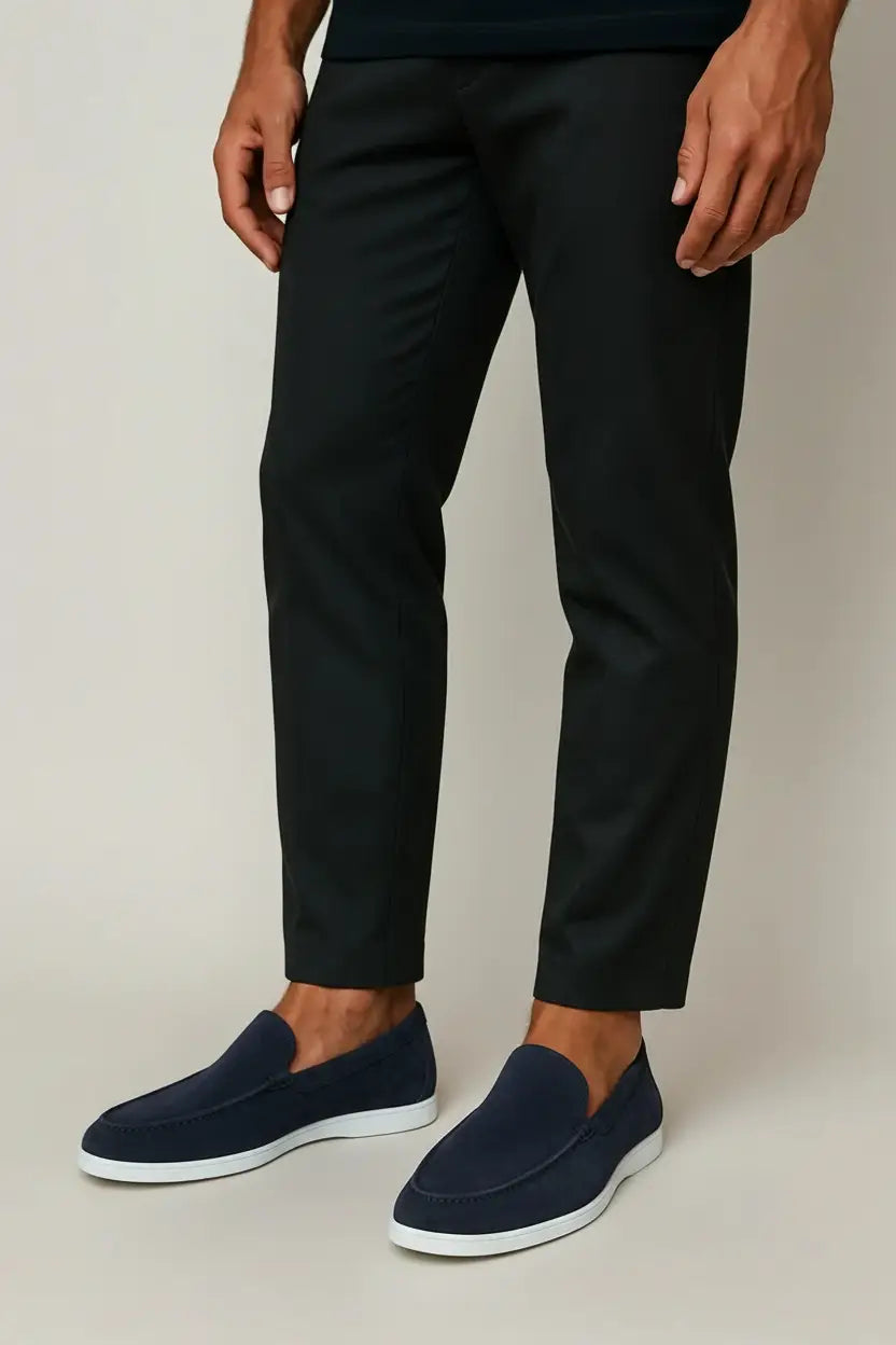Mocassins Élégants en Daim