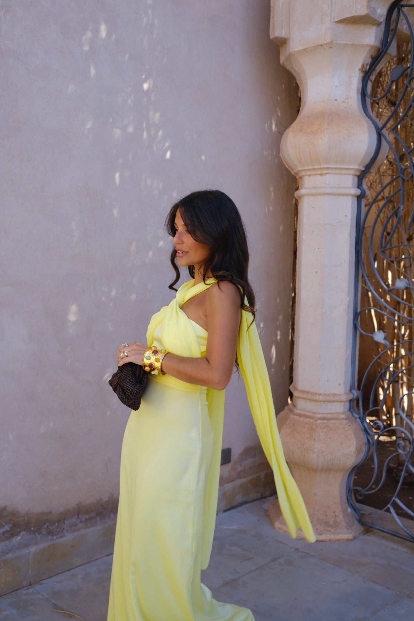 Robe Triana Jaune