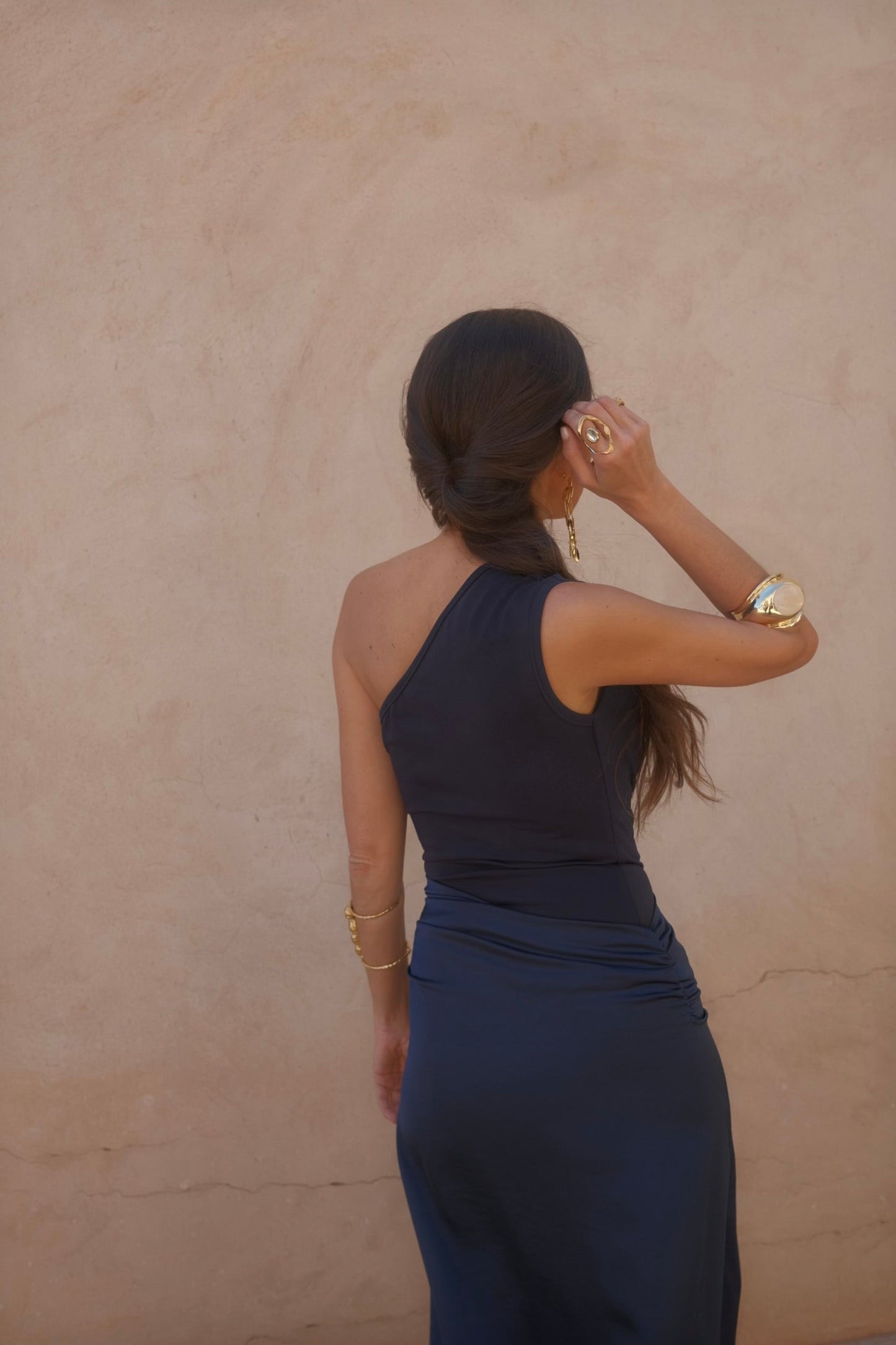 Robe Amira Bleu Marine