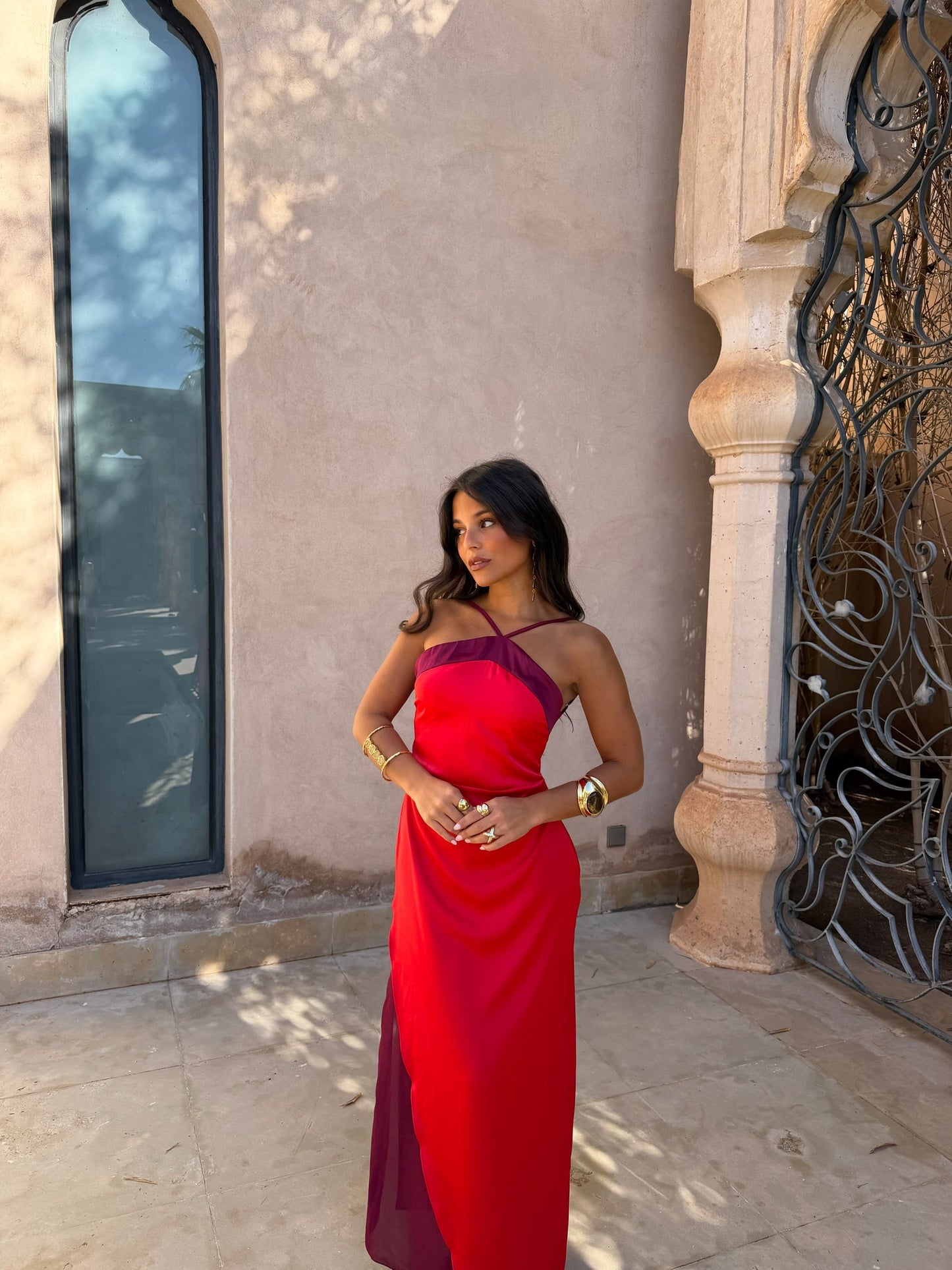 Robe Oasis Rouge