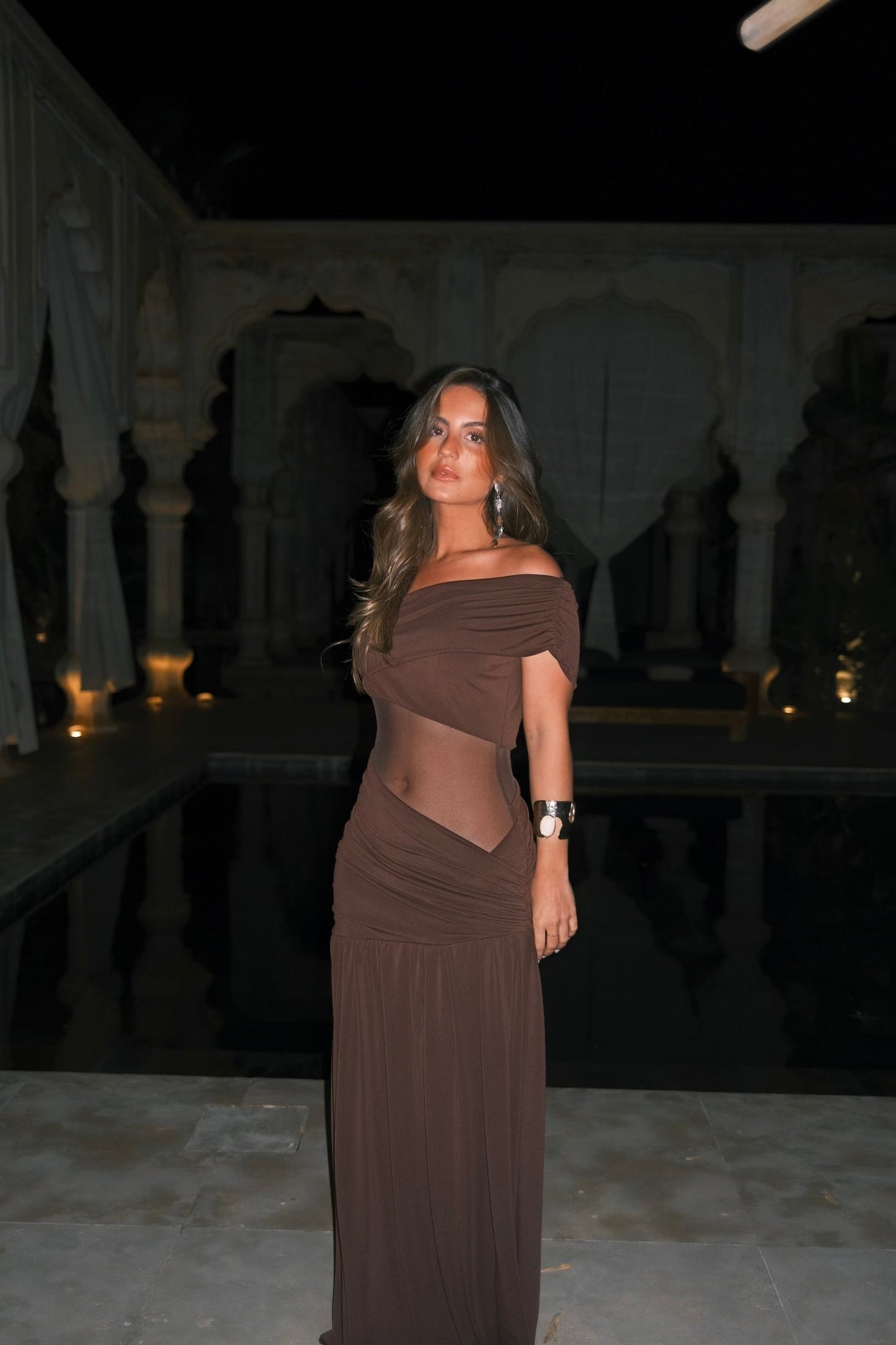 Robe Dune Marron