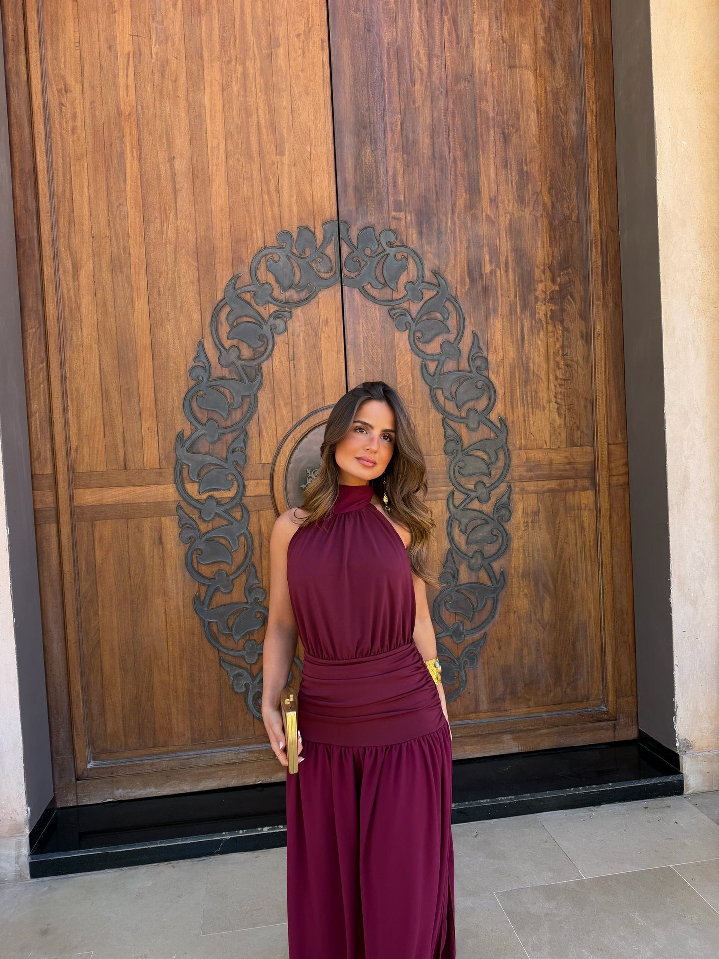 Robe Paloma Bordeaux
