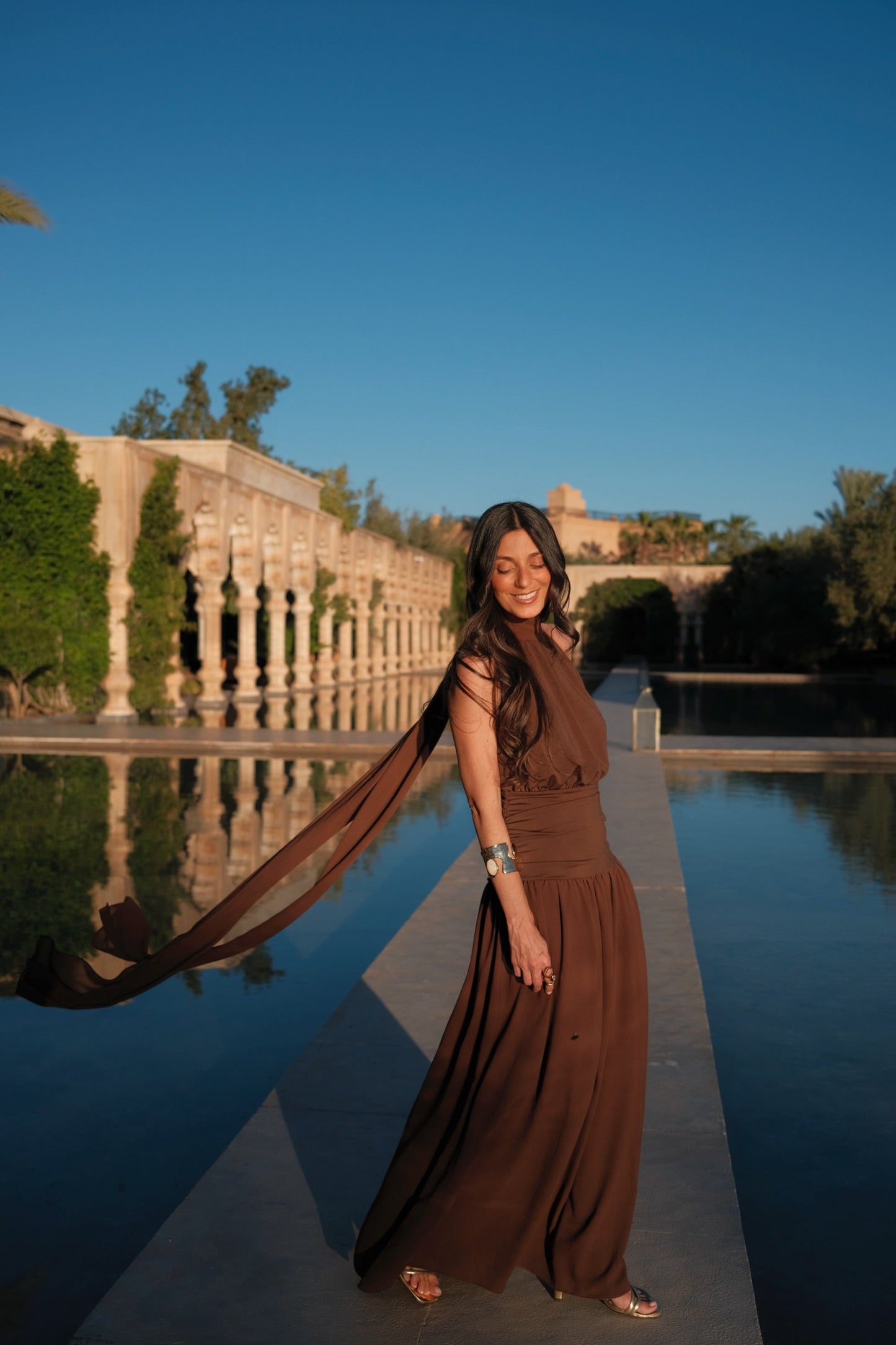 Robe Paloma Marron