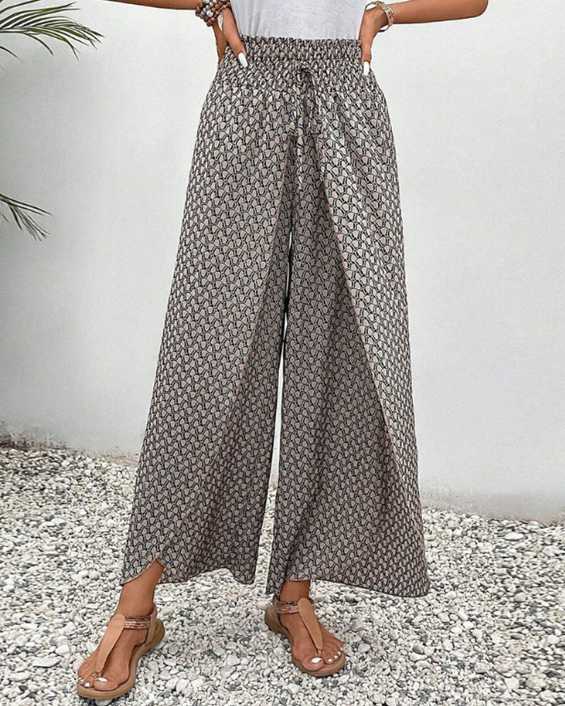 LUNARA - Pantalons  à Jambes Larges Pour Femmes
