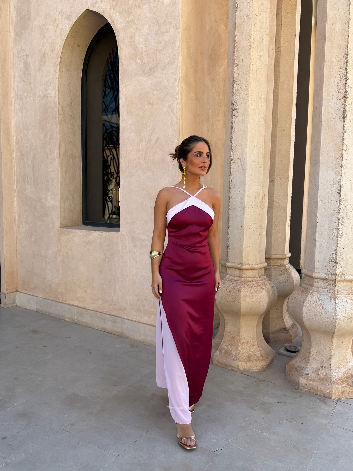 Robe Oasis Bordeaux