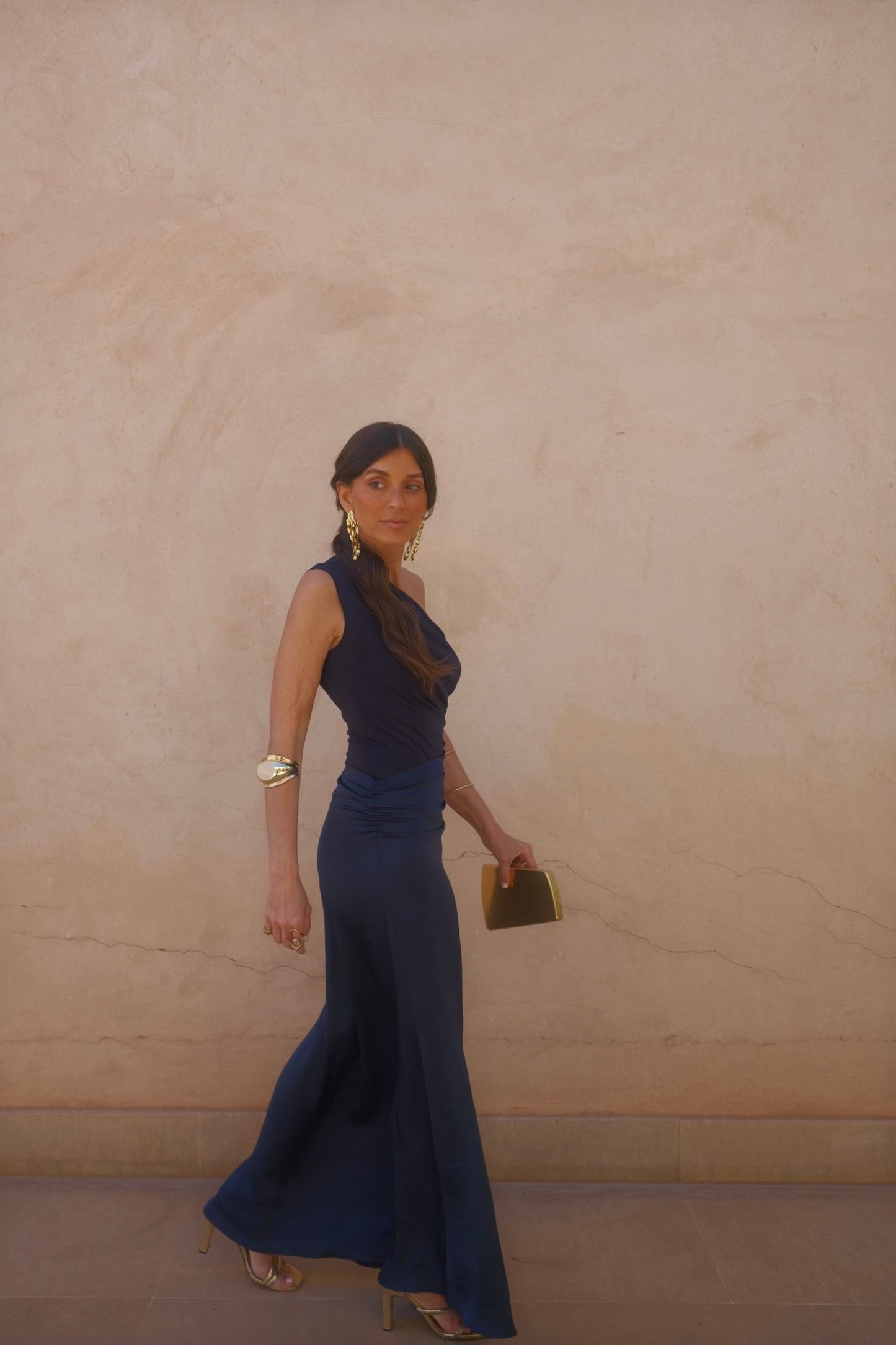 Robe Amira Bleu Marine