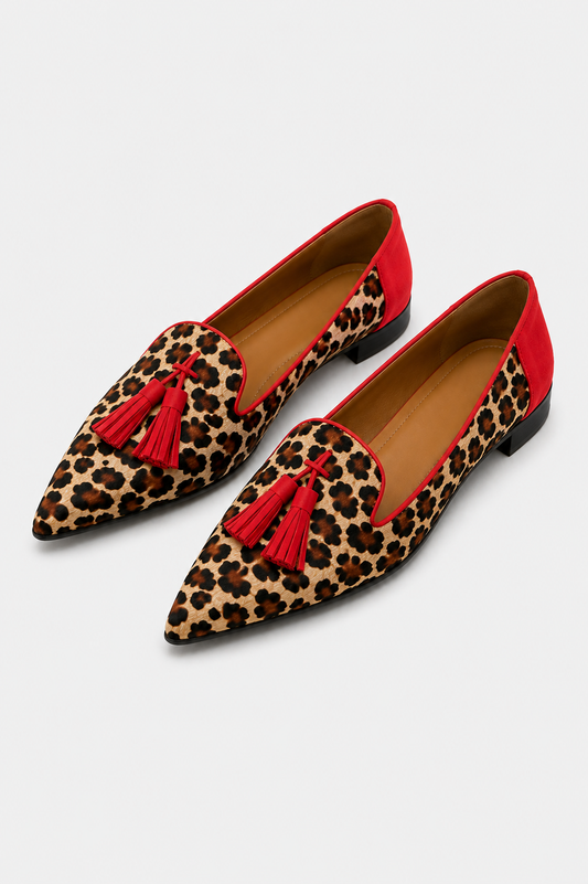 Nela | Mocassin Léopard