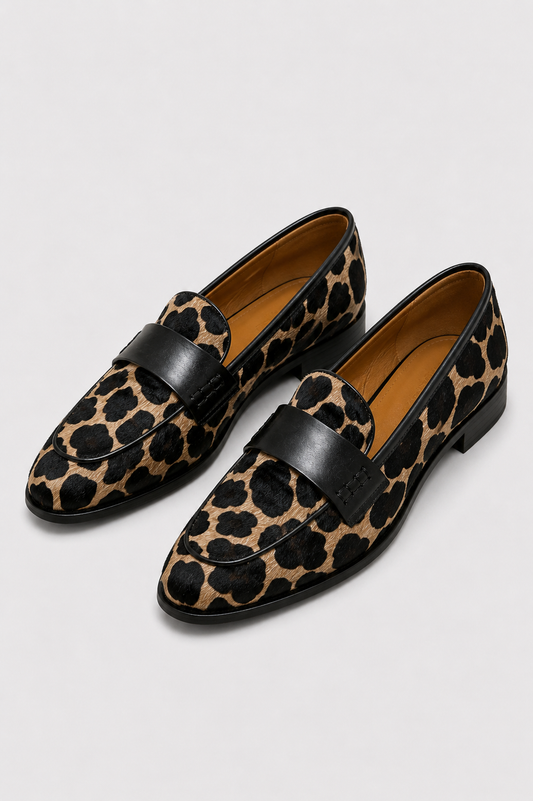 Léonie | Mocassin Léopard