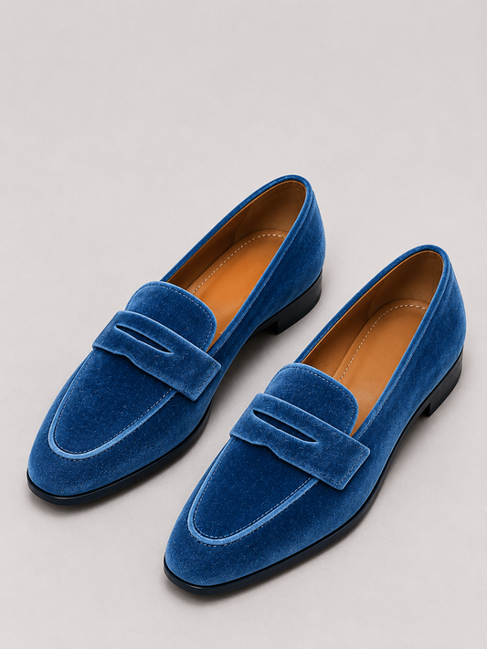 Louise | Mocassins en Velours Souple