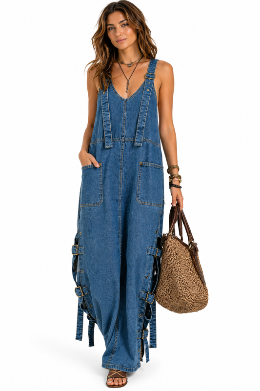 Harper | Jean Monochrome à Taille Élastique