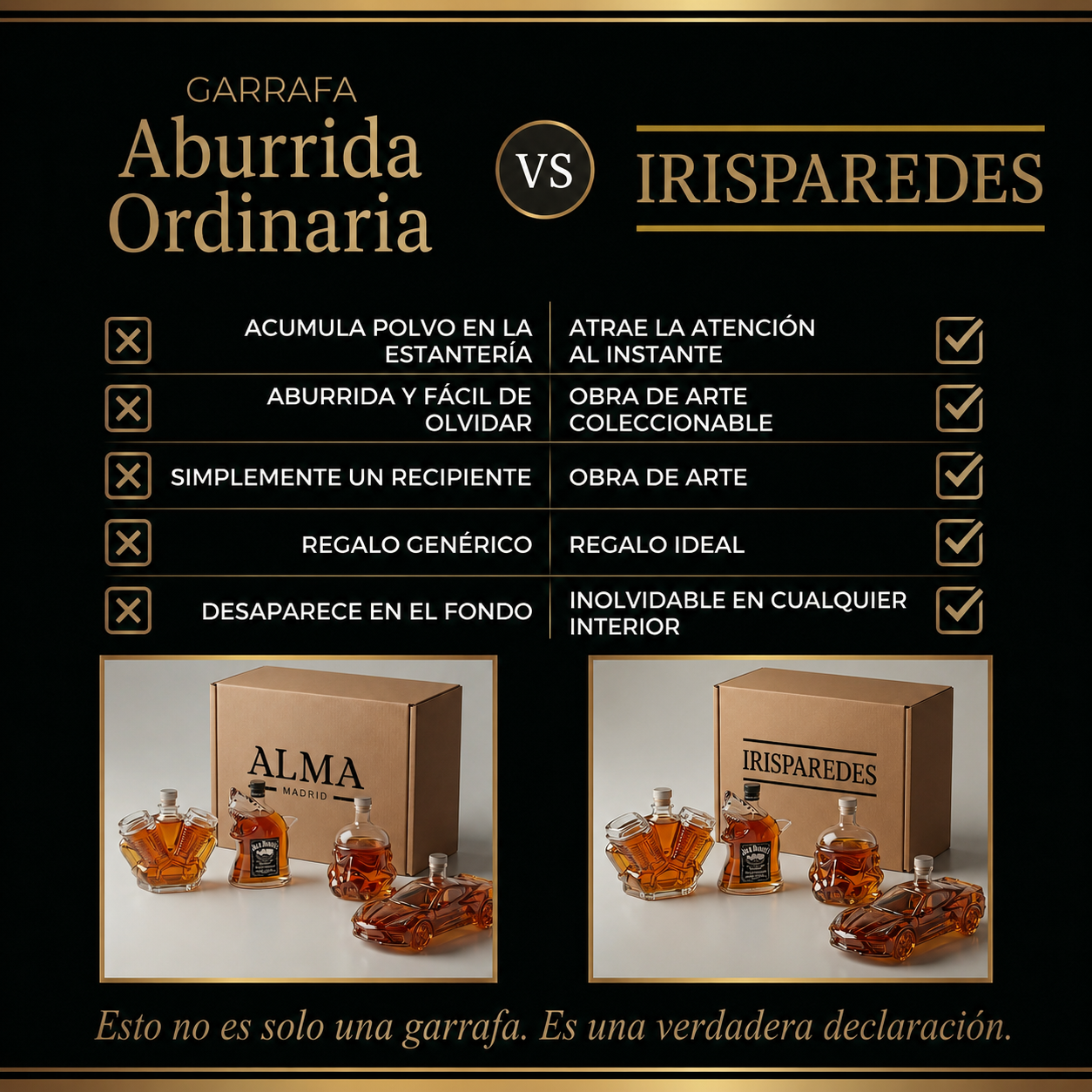 Carafe à whisky - Édition extincteur