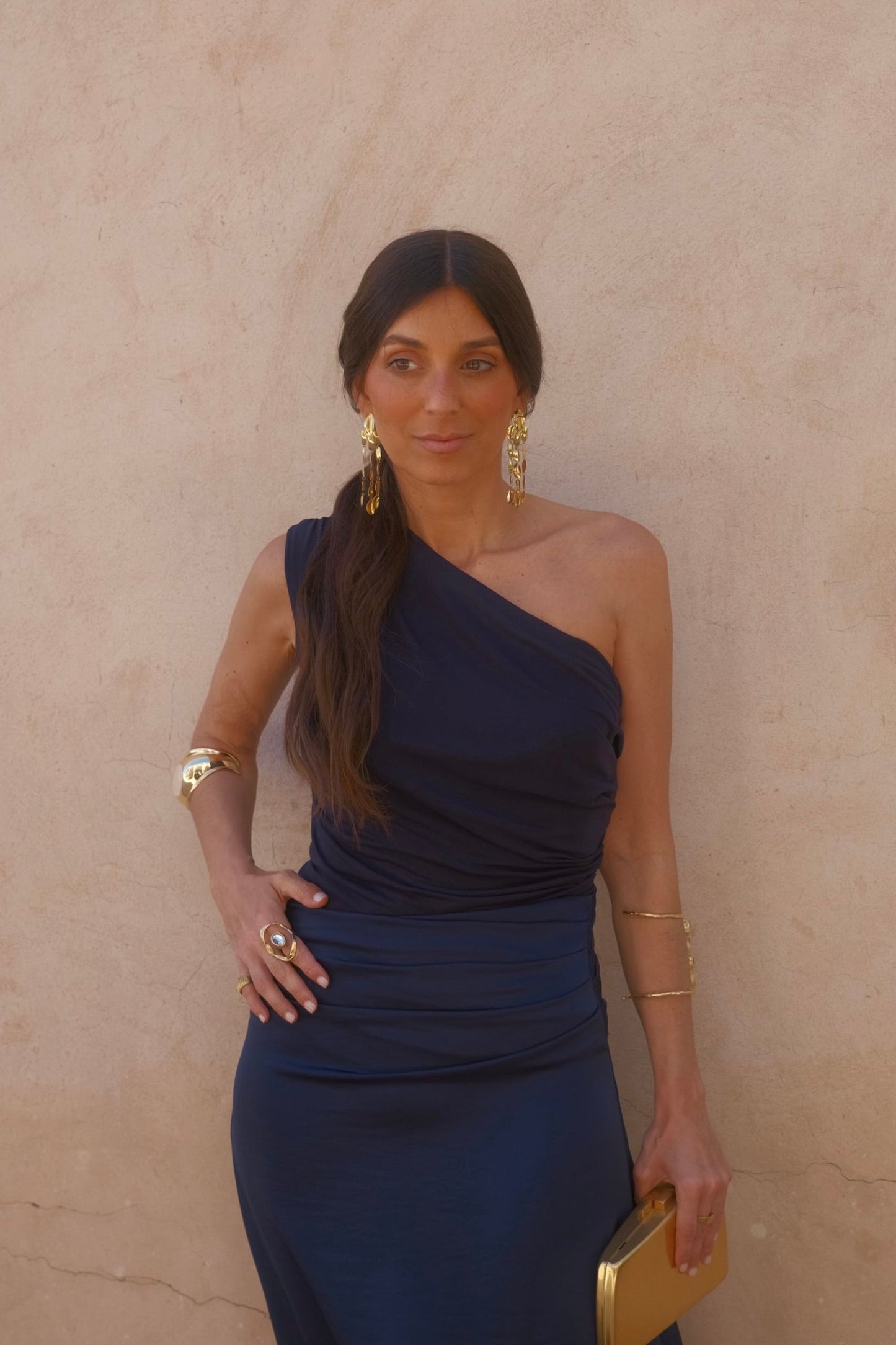 Robe Amira Bleu Marine