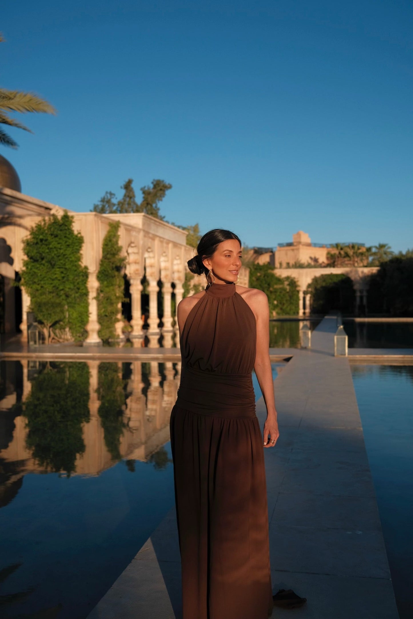 Robe Paloma Marron