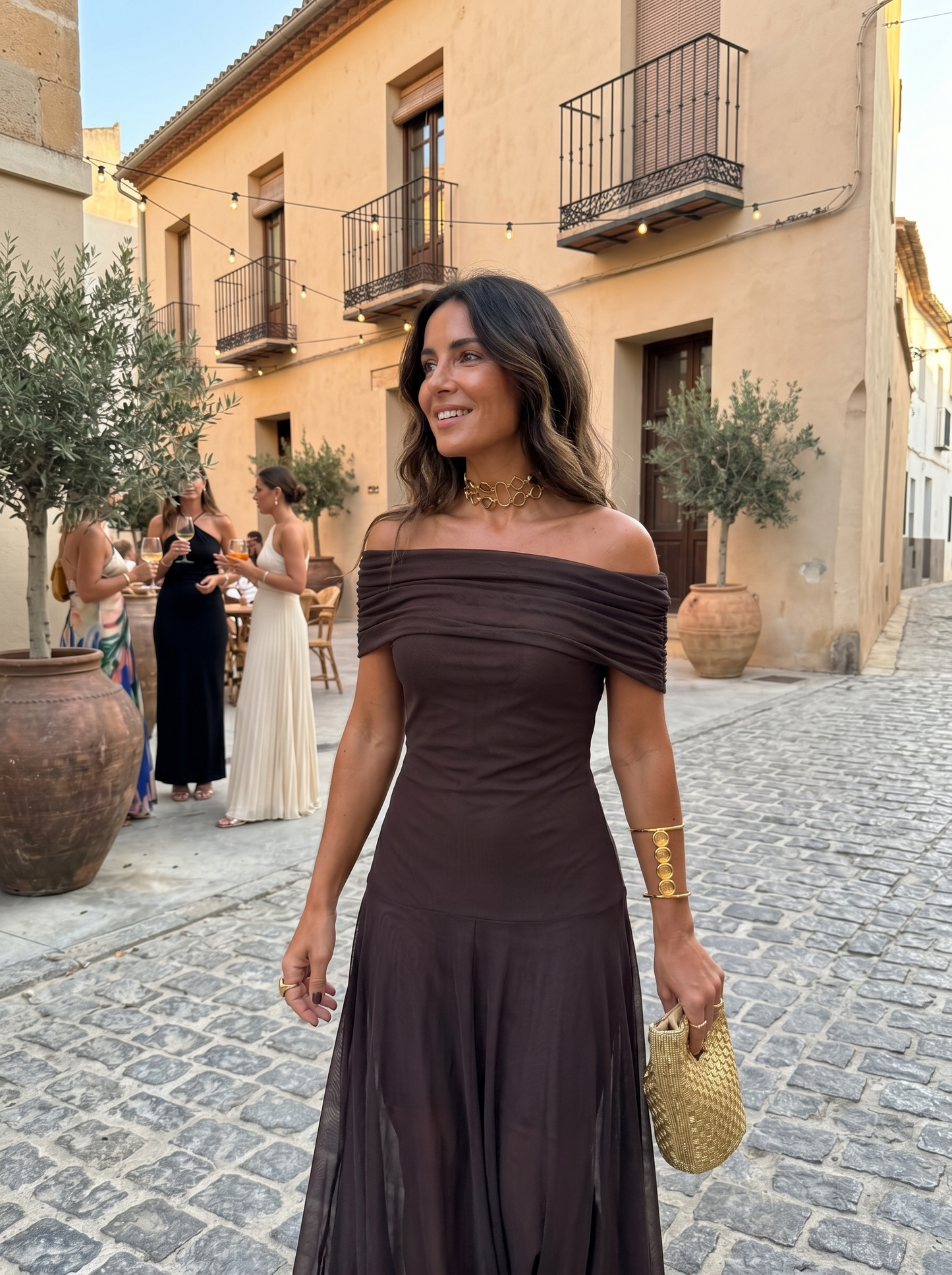Carla | Robe Maxi Élégante et Simple