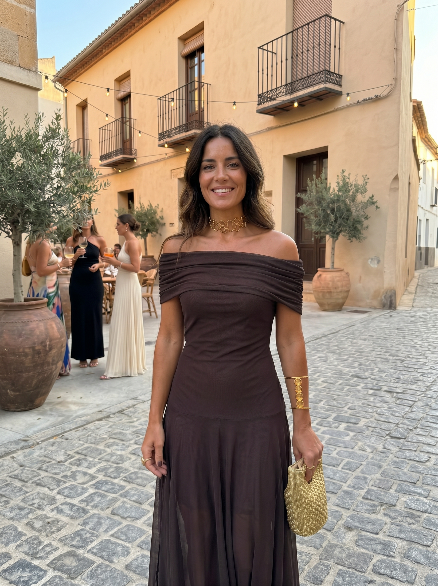 Carla | Robe Maxi Élégante et Simple
