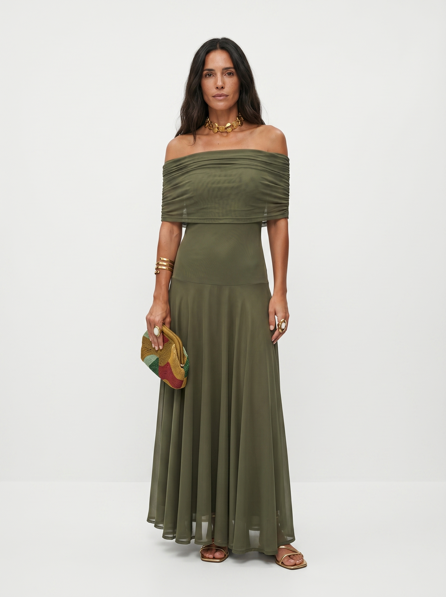 Carla | Robe Maxi Élégante et Simple