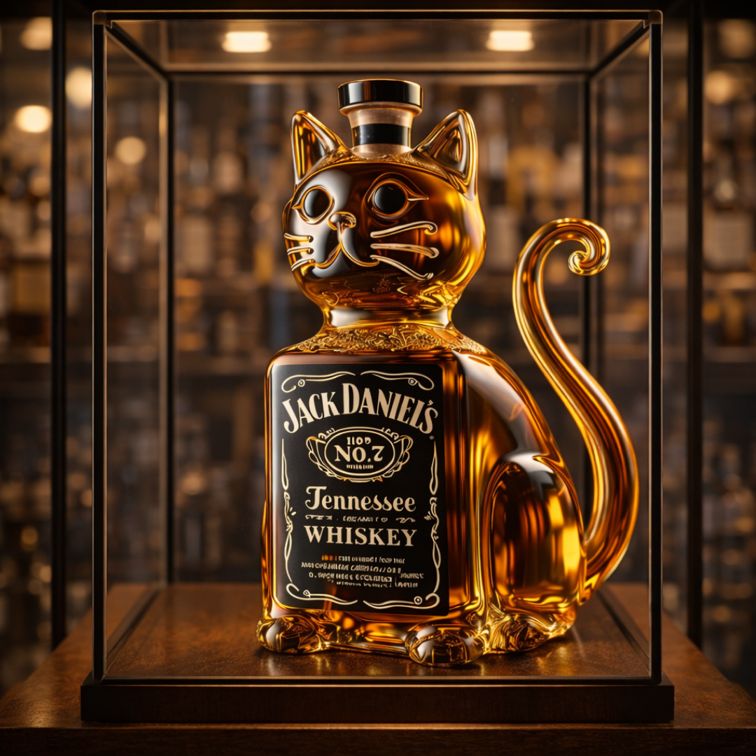 Carafe à whisky | Édition Chat