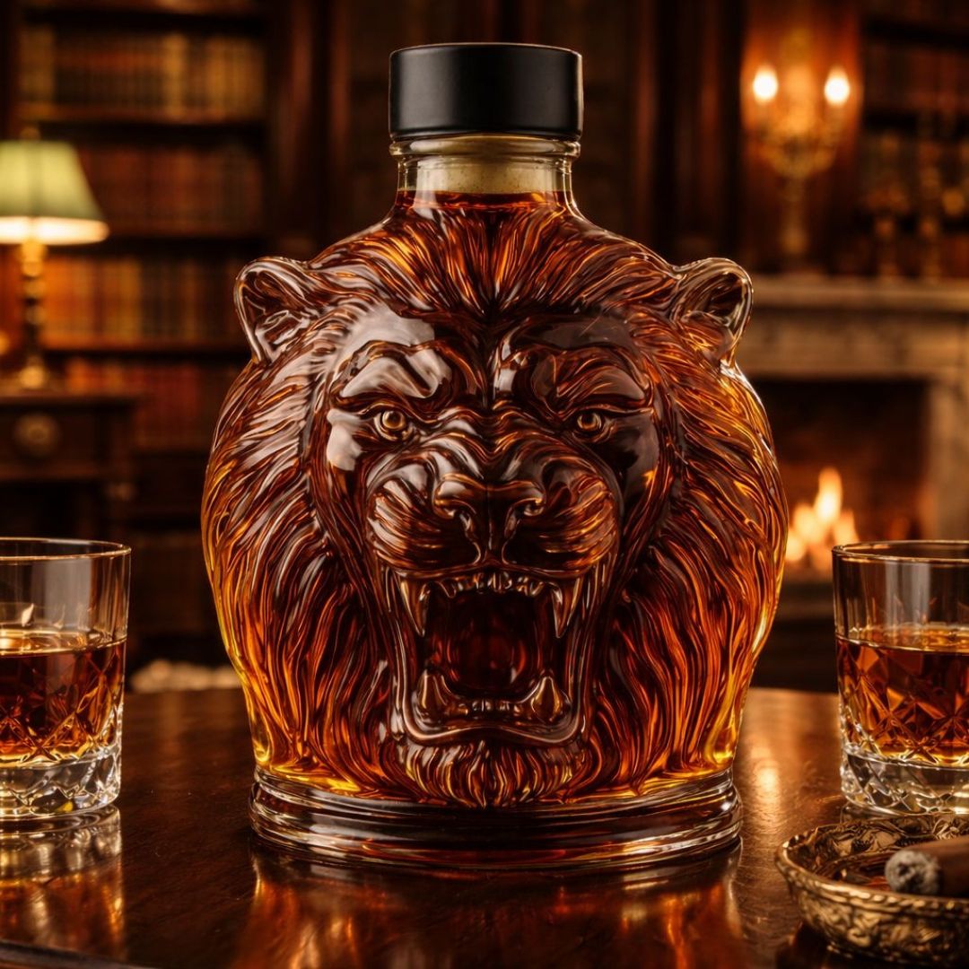 Carafe à whisky | Édition Lion