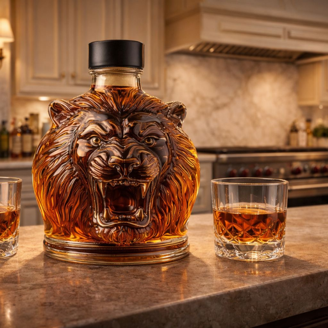 Carafe à whisky | Édition Lion