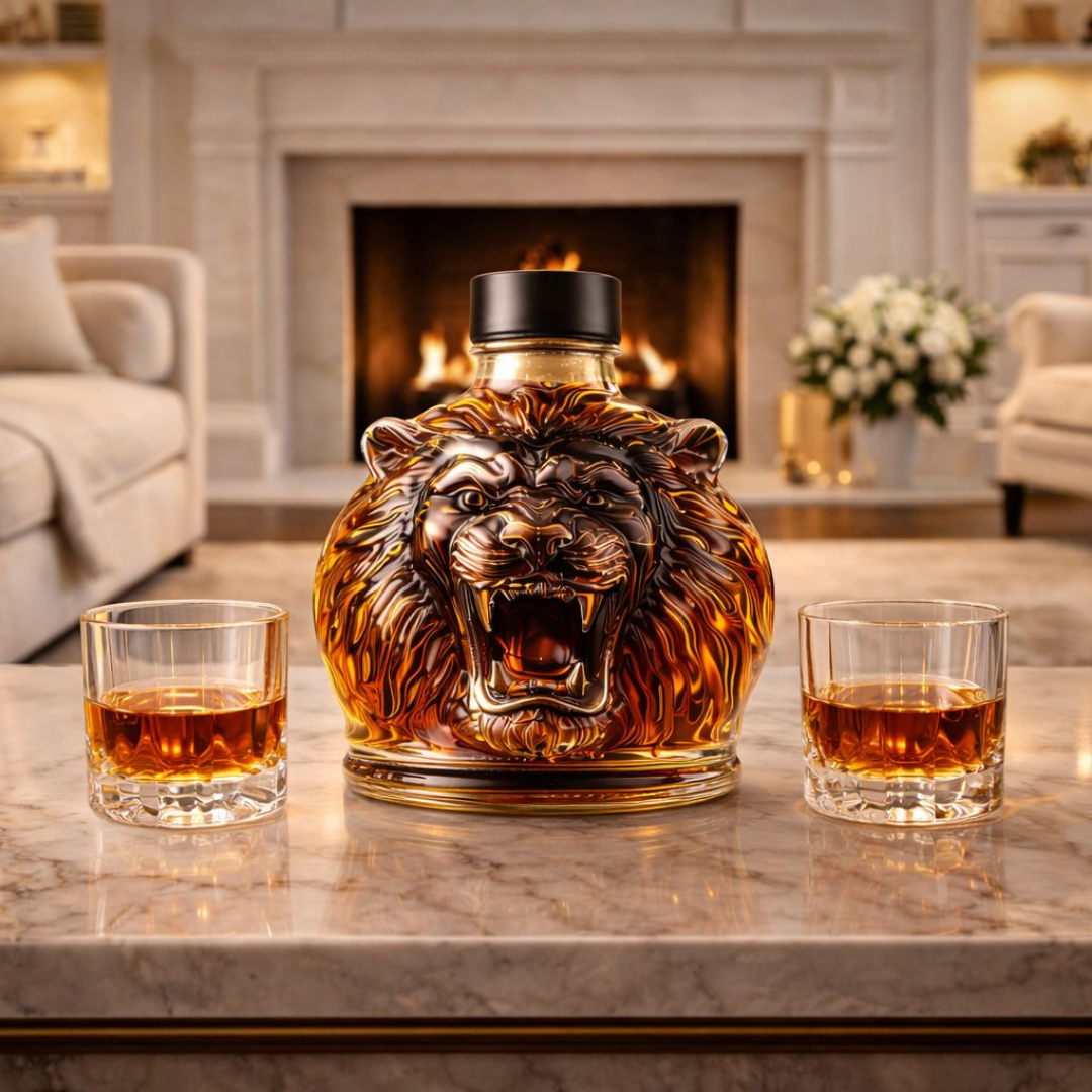 Carafe à whisky | Édition Lion