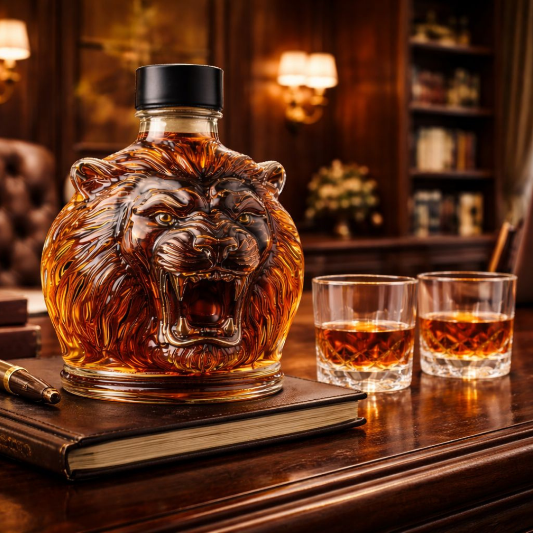 Carafe à whisky | Édition Lion