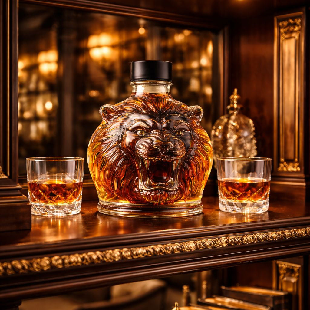 Carafe à whisky | Édition Lion