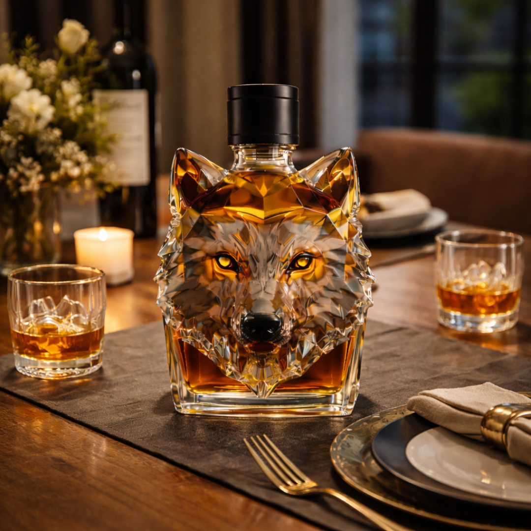 Carafe à whisky | Édition Loup