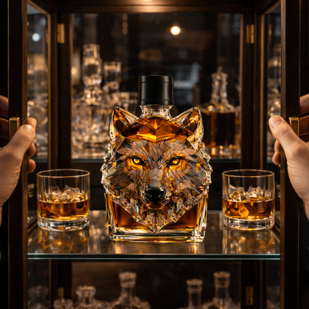 Carafe à whisky | Édition Loup