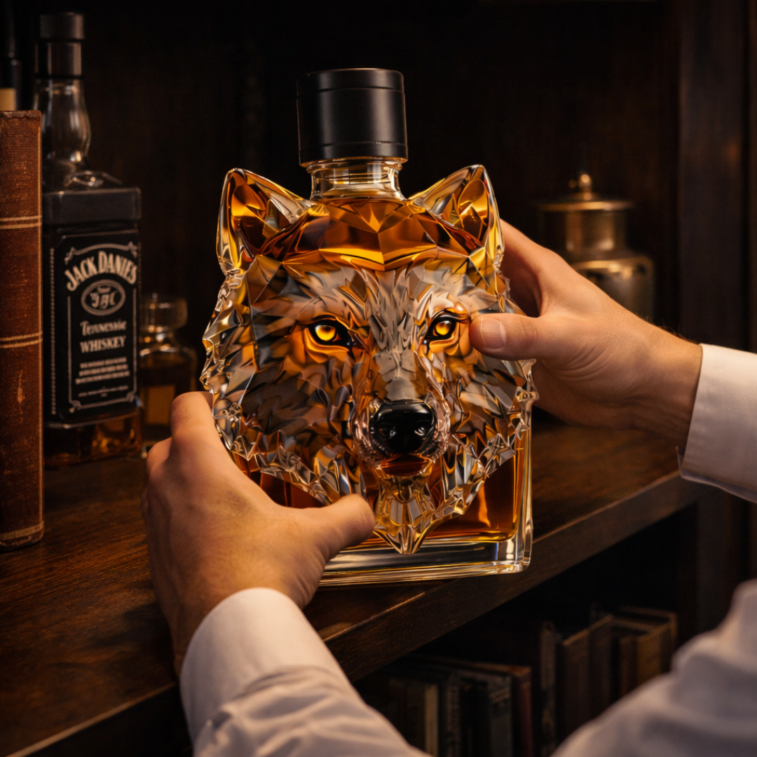Carafe à whisky | Édition Loup