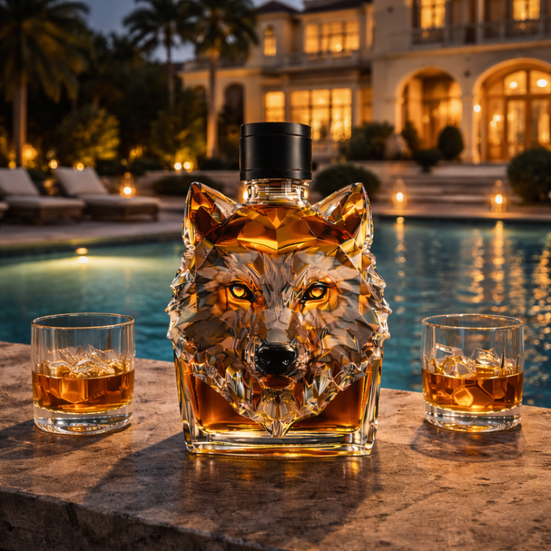 Carafe à whisky | Édition Loup