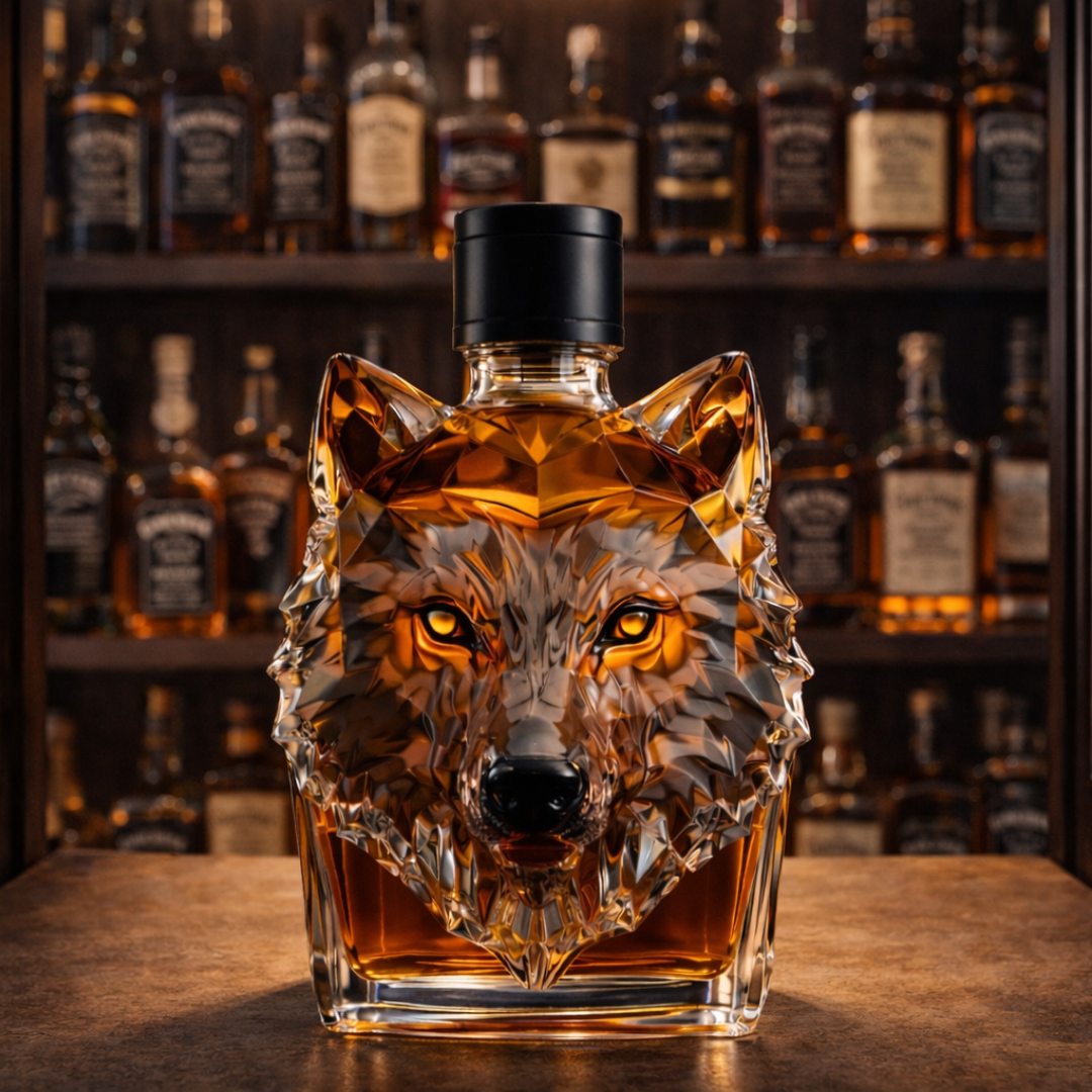 Carafe à whisky | Édition Loup
