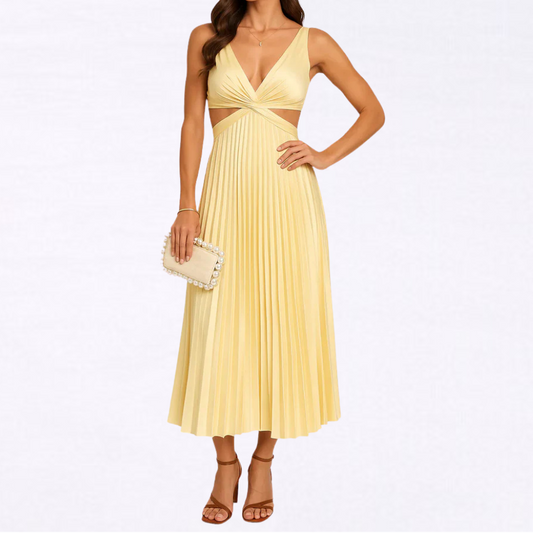 Vestido de belleza | Vestido plisado para ocasiones especiales